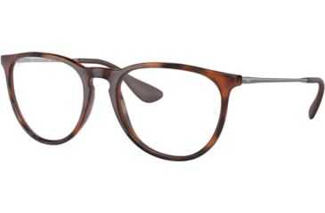 Image of Ray-Ban Erika RB4171F Sunglasses, Rubber Havana, 57, RB4171F-865-SB-57
