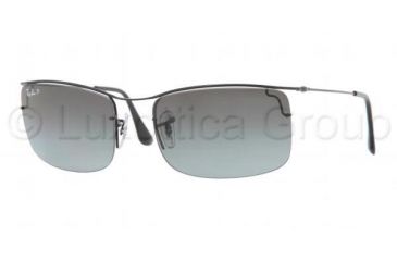Image of Ray-Ban FLIP OUT RB3499 Single Vision Prescription Sunglasses RB3499-002-T3-58 - Lens Diameter 58 mm, Lens Diameter 58 mm, Frame Color Black