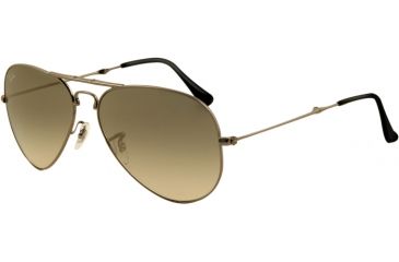 Image of Ray-Ban Folding Aviator RB3479 Sunglasses 004/32-5814 - Gunmetal Frame, Crystal Gray Gradient Lenses