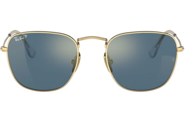 Image of Ray-Ban FRANK RB8157 Sunglasses 9217T0-48 - , polar blue mirror gold Lenses