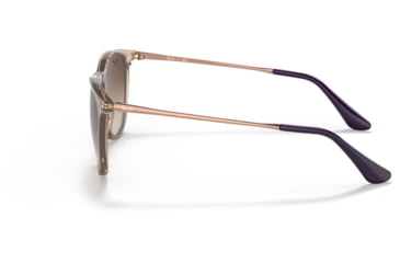 Image of Ray-Ban Junior Erika RJ9060S Sunglasses, Gradient Brown Lenses, Transparent Light Brown, 50, RJ9060S-710813-50