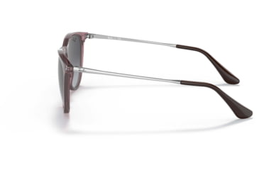 Image of Ray-Ban Junior Erika RJ9060S Sunglasses, Grey Gradient Lenses, Transparent Violet, 50, RJ9060S-71078G-50