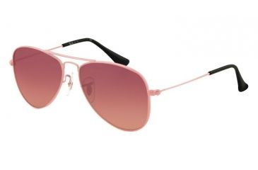 Image of Ray-Ban Junior RJ 9506S Sunglasses Styles - Pink Frame / Pink Mirror Silver Gradient Lenses, 211-7E-5013