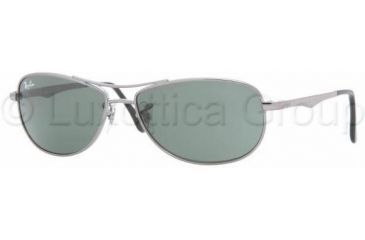 Image of Ray-Ban RJ9528S Bifocal Prescription Sunglasses RJ9528S-200-71-5213 - Frame Color: Gunmetal, Lens Diameter: 52 mm