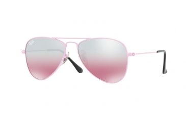 Image of Ray-Ban Junior Sunglasses RJ9506S for Kids 211/7E-52 - Pink Frame, Pink Mirror Silver Gradient Lenses