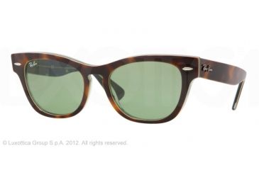 Image of Ray-Ban LARAMIE RB4169 Progressive Prescription Sunglasses RB4169-107314-53 - Lens Diameter 53 mm, Lens Diameter 53 mm, Frame Color Havana On Texture