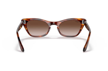 Image of Ray-Ban Miss Burbank RJ9099S Sunglasses, Gradient Brown Lenses, Striped Havana, 43, RJ9099S-710313-43