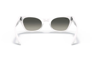 Image of Ray-Ban Miss Burbank RJ9099S Sunglasses, Grey Gradient Lenses, White, 43, RJ9099S-116-11-43