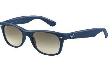Image of Ray-Ban RB2132 SV Prescription Sunglasses - Light Blue Rubber Frame / 52 mm Prescription Lenses, 811-32-5218