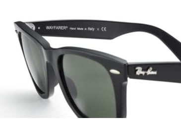 Image of Ray-Ban Original Wayfarer Sunglasses 1147-50 - , Green Lenses