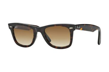 Image of Ray-Ban Original Wayfarer RB2140 Sunglasses with No-Line Progressive Rx Prescription Lenses RB2140-902-51-5022 - Frame Color: Tortoise Crystal, Lens Diameter: 50 mm