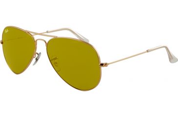 Image of Ray-Ban RB 3025 Sunglasses, Gold Frame / Gold Mirror 58 mm Lenses, W3276-5814