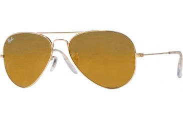 Image of Ray-Ban RB 3025 Sunglasses, Gold Frame / Gold Mirror 58 mm Lenses, W3276-5814