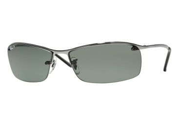 Image of Ray-Ban Top Bar Prescription Sunglasses RB3183 RB3183-004-9A-6315 - Lens Diameter: 63 mm, Frame Color: Gunmetal