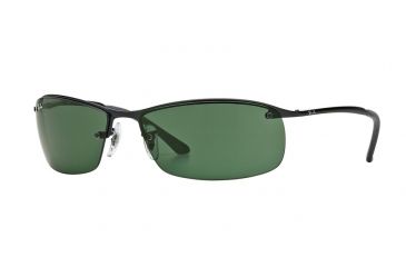 Image of Ray-Ban RB3183 SV Prescription Sunglasses - Matte Black Frame / 63 mm Prescription Lenses, 006-71-6315