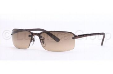 Image of Ray-Ban RB 3217 Sunglasses Styles, Brown Frame / Brown Gradient 58 mm Diameter Lenses, 014-13-5815