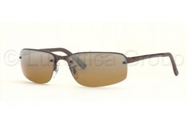 Image of Ray-Ban RB 3239 Sunglasses Styles - Brown Frame / Polarized Brown Pol. Grad. Silver Mirror 58 mm Diameter Lenses, 014-84-5815