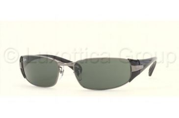 Image of Ray-Ban RB3261 Progressive Sunglasses - Gunmetal Frame / 58 mm Prescription Lenses, 004-71-5817