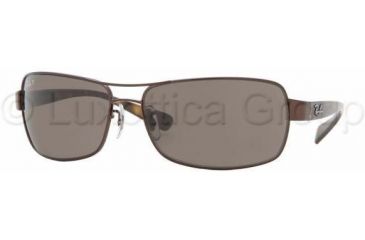 Image of Ray-Ban RB 3379 Sunglasses Styles - Brown Frame / Crystal Brown Polarized Lenses, 014-57-6415