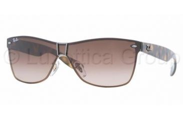 Image of Ray-Ban RB 3384 Sunglasses Styles - Arista Frame / Brown Gradient Lenses, 001-13-0133