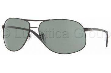 Image of Ray-Ban RB3387 Progressive Prescription Sunglasses RB3387-006-71-6415 - Lens Diameter: 64 mm, Frame Color: Matte Black