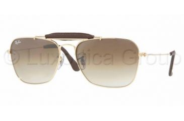 Image of Ray-Ban RB3415Q Progressive Sunglasses - Arista Frame / 55 mm Prescription Lenses, 001-51-5515