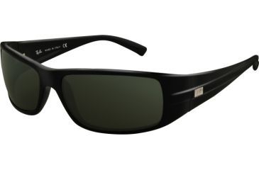 Image of Ray-Ban RB4057 Bifocal Sunglasses - Black Frame / 61 mm Prescription Lenses, 601-6116