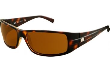 Image of Ray-Ban RB4057 Bifocal Sunglasses - Havana Frame / 61 mm Prescription Lenses, 642-6116