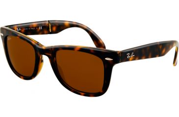 Image of Ray-Ban RB 4105 Sunglasses Styles - Light Havana Frame, Crystal Brown 50 mm Lenses, 710-5022