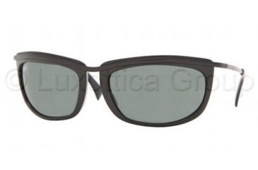 Image of Ray-Ban RB 4109 Sunglasses Styles - Black Frame / Crystal Green Lenses, 601-6219