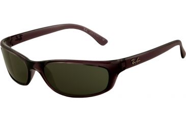 Image of Ray-Ban RB 4115 Sunglasses Styles - Smokey Black Frame / Green Lenses, 606-71-5716