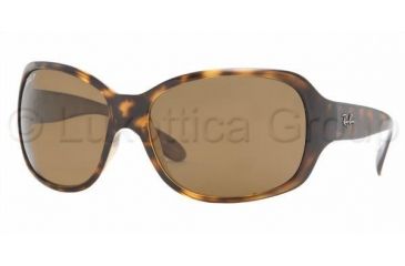 Image of Ray-Ban Sunglasses RB4118 710/57-6200 - Light Havana Frame, Crystal Brown Lenses
