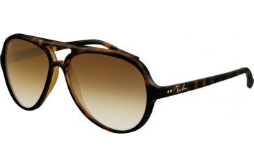 Image of Ray-Ban RB4125 Single Vision Prescription Sunglasses RB4125-710-51-5913 - Lens Diameter: 59 mm, Frame Color: Light Havana