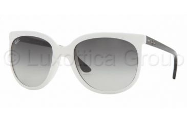Image of Ray-Ban RB 4126 Sunglasses Styles White Frame / Crystal Gray Gradient Lenses, 722-32-5719