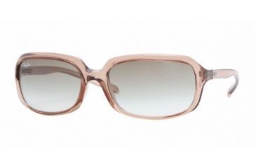 Image of Ray-Ban RB 4131 Sunglasses Styles - Light Brown Frame / Green Gradient Lenses, 752-8E-5917