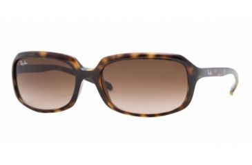 Image of Ray-Ban Sunglasses RB4131 710/13-5900 - Light Havana Frame, Brown Gradient Lenses