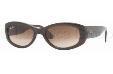 Image of Ray-Ban RB4135 Single Vision Prescription Sunglasses RB4135-714-13-5017 - Lens Diameter: 50 mm, Frame Color: Dark Brown