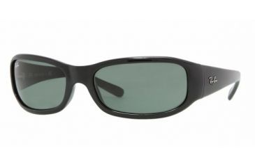 Image of Ray-Ban RB 4137 Sunglasses Styles - Black Frame / Green Lenses, 601-71-5918