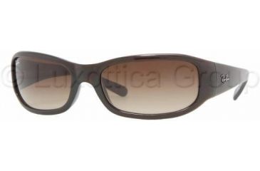 Image of Ray-Ban RB 4137 Sunglasses Styles - Dark Brown Frame / Brown Gradient Lenses, 714-13-5918