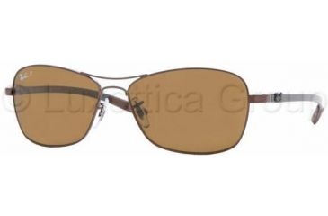 Image of Ray-Ban RB 8302 Sunglasses Styles - Brown Frame / Polarized Crystal Brown Lenses, 014-N6-5815