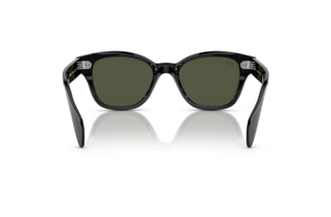 Image of Ray-Ban RB0880SF Sunglasses, Black Frame, Green Lens, Asian Fit, 53, RB0880SF-901-31-53