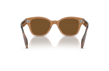Image of Ray-Ban RB0880SF Sunglasses, Transparent Brown Frame, Brown Polarized Lens, Asian Fit, 53, RB0880SF-664057-53