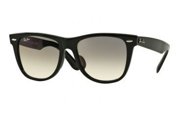Image of Ray-Ban RB2140F Single Vision Prescription Sunglasses RB2140F-901-32-52 - Lens Diameter 52 mm, Frame Color Black