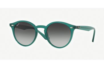 Image of Ray-Ban RB2180 Progressive Prescription Sunglasses RB2180-61648G-49 - Lens Diameter 49 mm, Frame Color Green