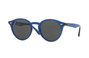 Image of Ray-Ban RB2180 Progressive Prescription Sunglasses RB2180-616587-49 - Lens Diameter 49 mm, Frame Color Blue
