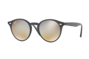 Image of Ray-Ban RB2180 Progressive Prescription Sunglasses RB2180-6313B8-49 - Lens Diameter 49 mm, Frame Color Opal Grey