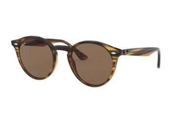 Image of Ray-Ban RB2180F Sunglasses 820/73-49 - , Dark Brown Lenses
