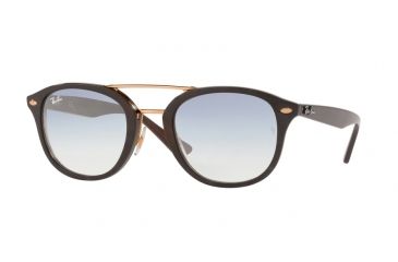 Image of Ray-Ban RB2183 Bifocal Prescription Sunglasses RB2183-63317B-53 - Lens Diameter 53 mm, Frame Color Shiny Opal Brown