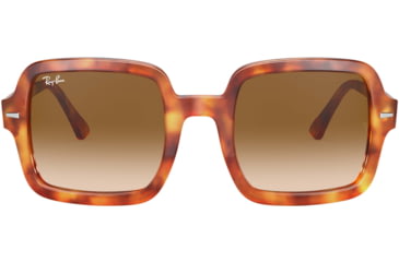 Image of Ray-Ban RB2188F Sunglasses, Red Havana, 53, RB2188F-130051-53