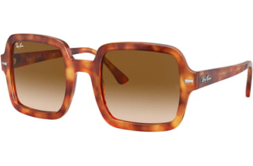 Image of Ray-Ban RB2188F Sunglasses 130051-53 - , Clear Gradient Brown Lenses